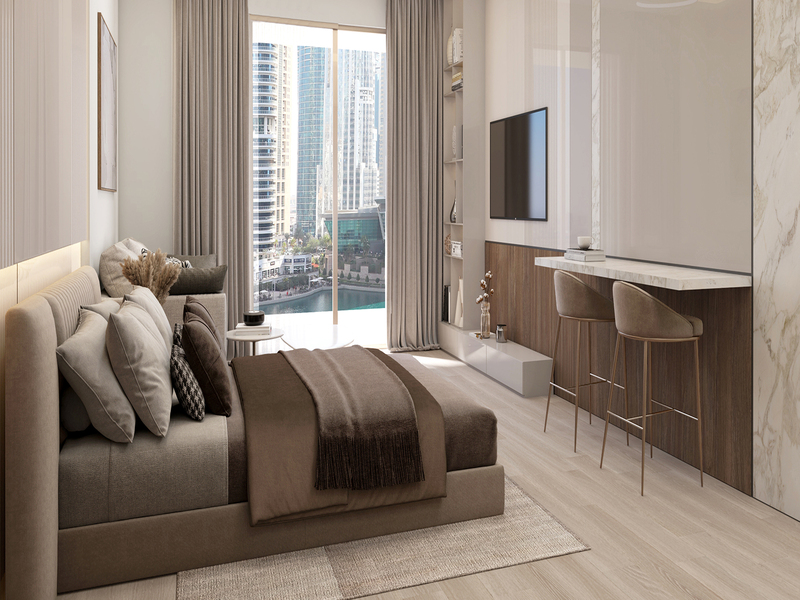 аПАРТАМЕНТЫ С 2 СПАЛЬНЯМИ НА ПРОДАЖУ В ME DO RE 2