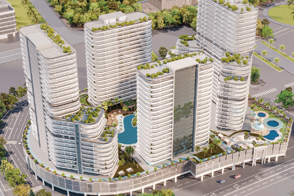 3-комнатная квартира на продажу в Central Downtown D
