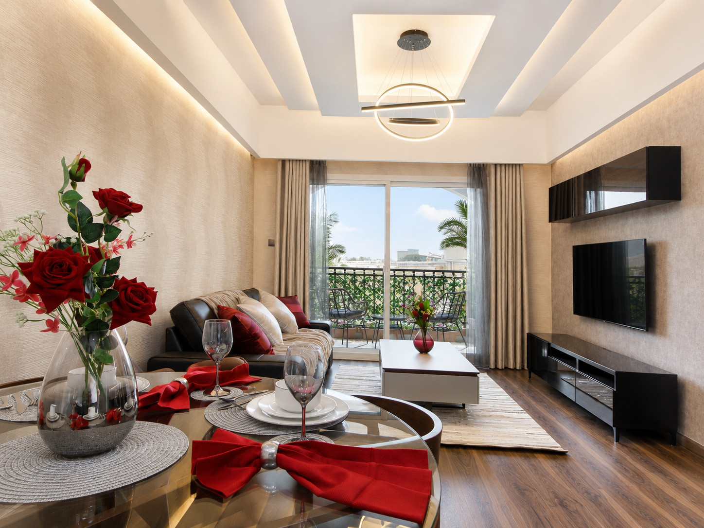 1-комнатная квартира в аренду в Diamond Views