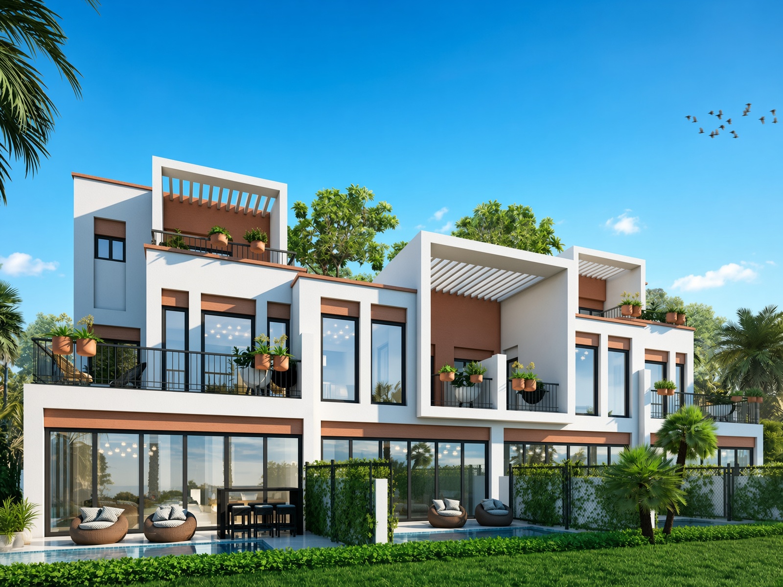3 BEDROOM TOWNHOUSE IN COSTA BRAVA, DAMAC LAGOONS