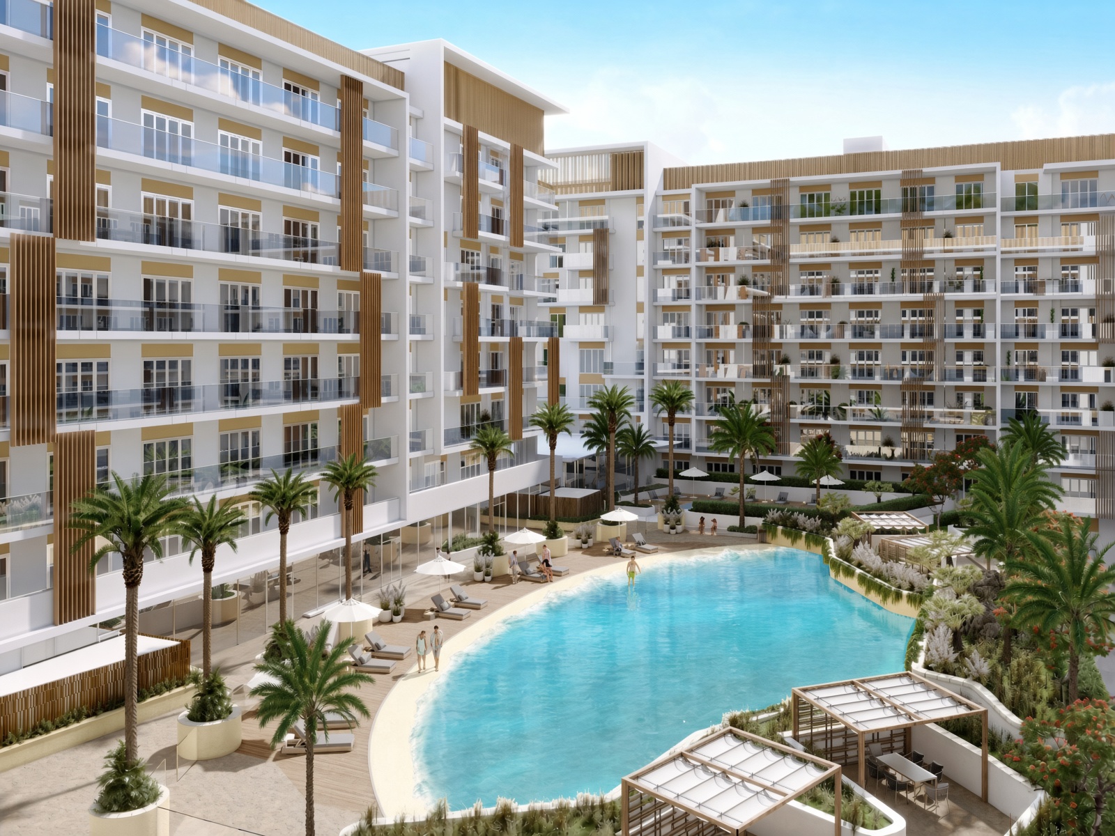 Студия на продажу в Azizi Beach Oasis 2 Tower B